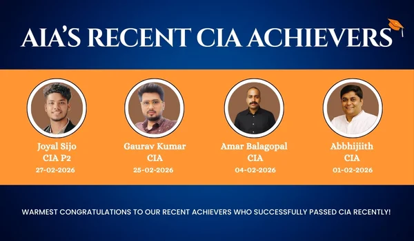 Join AiA CIA LMS | Online Training and Certification Course