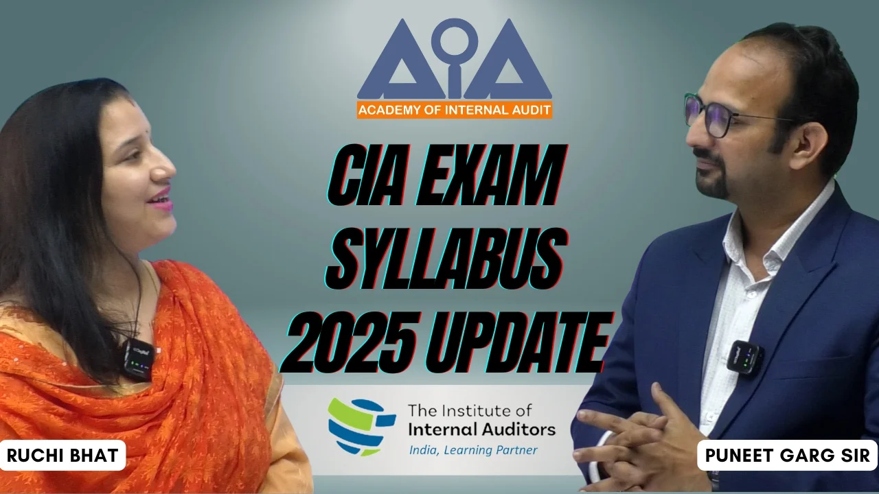 CIA Exam Syllabus 2025 Update